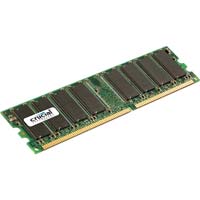 Crucial 1GB DDR-400 (PC-3200) Desktop Memory Module