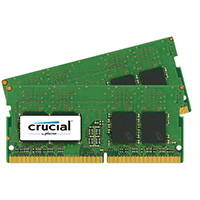 Crucial 32GB DDR4-2400 (PC4-19200) Notebook Memory Kit (Two 16GB Memory Modules)