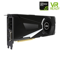 MSI GeForce GTX 1080 AERO 8GB GDDR5 Overclocked PCIe Video Card