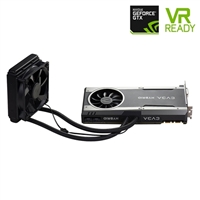 EVGA GeForce GTX 1080 FTW 8GB GDDR5X HYBRID GAMING Video Card w/ Liquid Cooling Kit