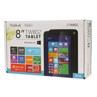 WinBook TW802 Tablet - Black - Micro Center